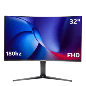 Monitor Indurama Vortix Ultra Curvo 32" 32Mimnavu Led 1920 X 1080 16:09 180Hz 1X Display Port 1 Hdmi (1.4) Incluye Cable Hdmi Black - 7861041153468
