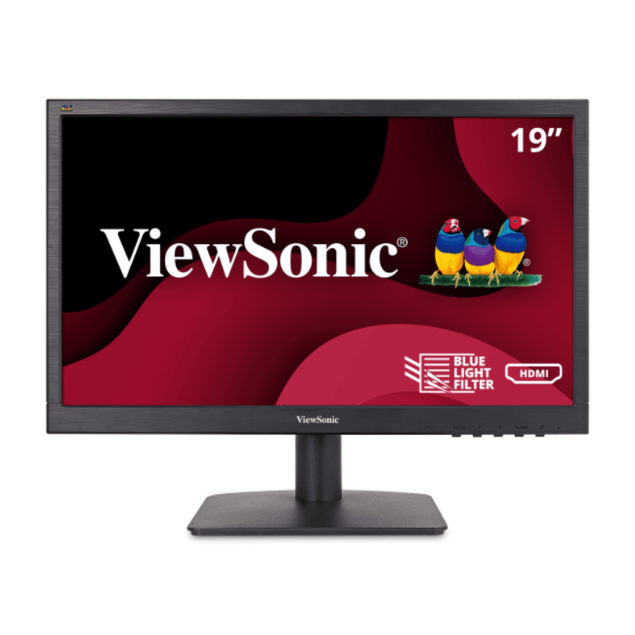 Monitor Viewsonic 18.5" Led Va1903H Hdmi Vga (Incluye Cable Vga) - Va1903H