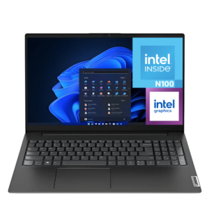 Laptop Lenovo Intel Inside N100 Ram 8Gb Ddr5-4800 Ssd256Gb M.2 15.6" Wuxga (1920X1200) Español Black – 83M40016Ld