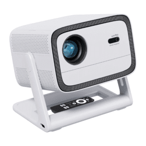 Proyector Wanbo Vali 1 - Proyección De Cardán De 200°, Sistema Android 11, 900 Lúmenes Ansi, Altavoces Estéreo Hi-Fi De 12 W, Tecnología Smart Asa 3.0, Altavoz: 6 W * 2, Resolución Física: 1920 X 1080 Fhd, Tamaño De Proyección: 40-130 Pulgadas White – Mo250822001