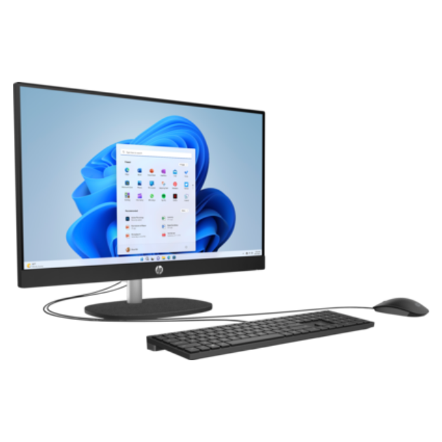 Aio Hp 24-Cr0234La Amd Ryzen 3 7320U Ram 8Gb Ddr5 Ssd 512Gb-M.2 Nvme 23.8” Fhd (1920X1080) Hdmi Usb-C 2Usb-A 1 X Rj45 Wifi 6 Teclado Y Mouse Inalambrico Freedos Black - Bm6X2La#Abm - Imagen 2