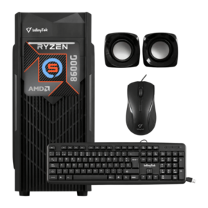 Cpu Desktop Computador De Escritorio Infinytek Amd Ryzen 5 8500G Asus A620M-K Ram 16Gb Ddr5 Ssd 512Gb Sata (Incluye Teclado - Mouse & Parlante) Ensamblado Y Configurado - Pcinfr58500