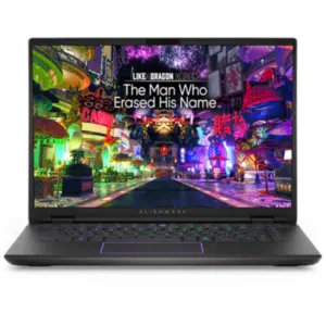 Laptop Dell Alienware M16 R2 Intel Core Ultra 7 155H Ram 32Gb Ddr5 Ssd 1Tb (1000Gb) 16" (2560X1600) 240Hz *Nvidia Rtx 4070* Dark Metallic Moon Us Teclado Iluminado Windows 11 Home - Nm9Xd