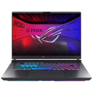 Laptop Asus Rog Strix G16 Intel Core I7-14650Hx (14Va) Ram 16Gb Ddr5 Ssd 1Tb Nvme 16" (1920X1200) 3Ms 165Hz Win11 Nvidia® Rtx 5060 8192Mb Eclipse Gray Backlit Keyboard Windows 11 Home Ingles - G615Jmr-As74