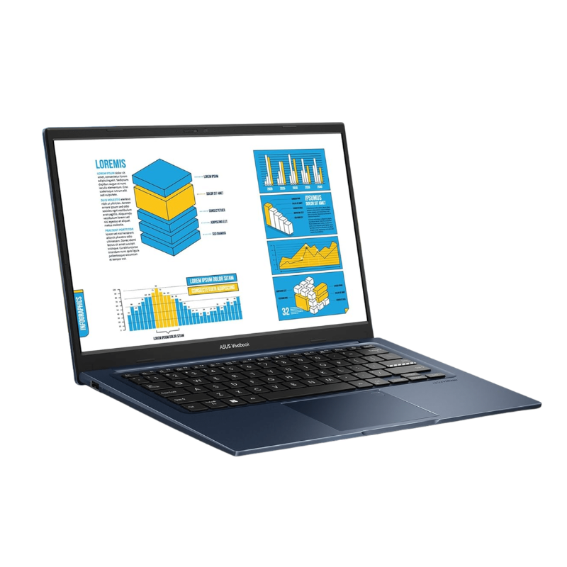 Laptop Asus Vivobook 14 Intel Core I3-1315U Ram 8Gb Ddr4 3200 (Expandible Hasta 16Gb) Ssd 128Gb (Reemplazable Hasta 1Tb M.2) 14” (1920X1080) Windows 11 Home Quiet Blue – 90Nb10I1-M01L60 - 199291148536 - X1404Va-V14.I38128 - Imagen 3