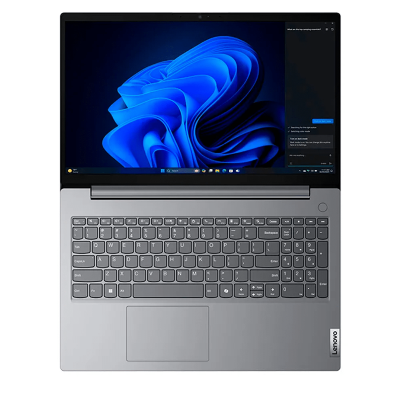 Laptop Lenovo V15 G5 Irl Intel Core I3 1315U Ssd 512Gb M.2 2242 Pcie 4.0X4 Nvme 8Gb Ddr5 5200 15.6" Fhd (1920X1080) Wifi 6 Kensington Nano Security Slot 2.5X6Mm Freedos Luna Grey - 83Gw005Mld - Imagen 2