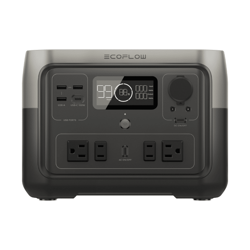 Central Electrica Portatil Ecoflow River 2 Max Lite 499wh Powerstation – Efr607 – Zmr610-b-us-499wh