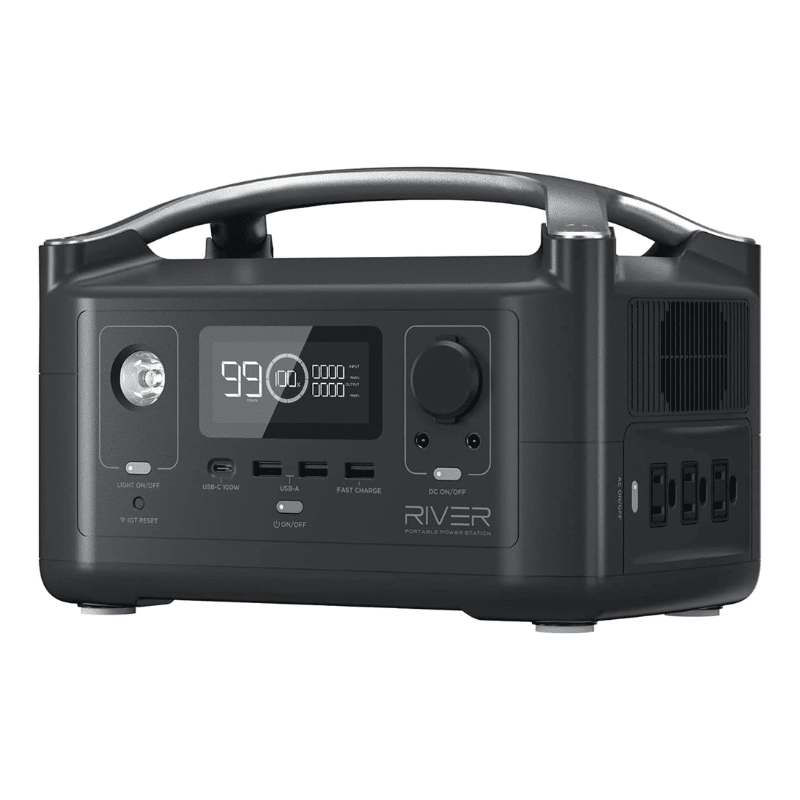 Central Electrica Portatil Ecoflow River 288wh Powerstation - Efriver600-am